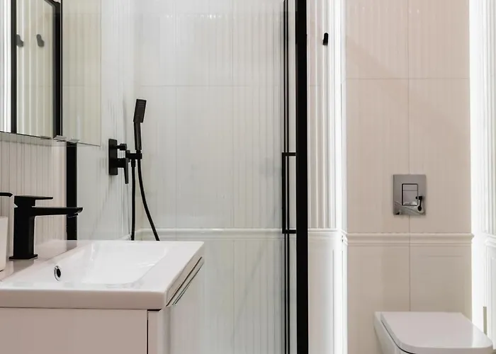 דירה Pure Premium - Free Parking & Ac *